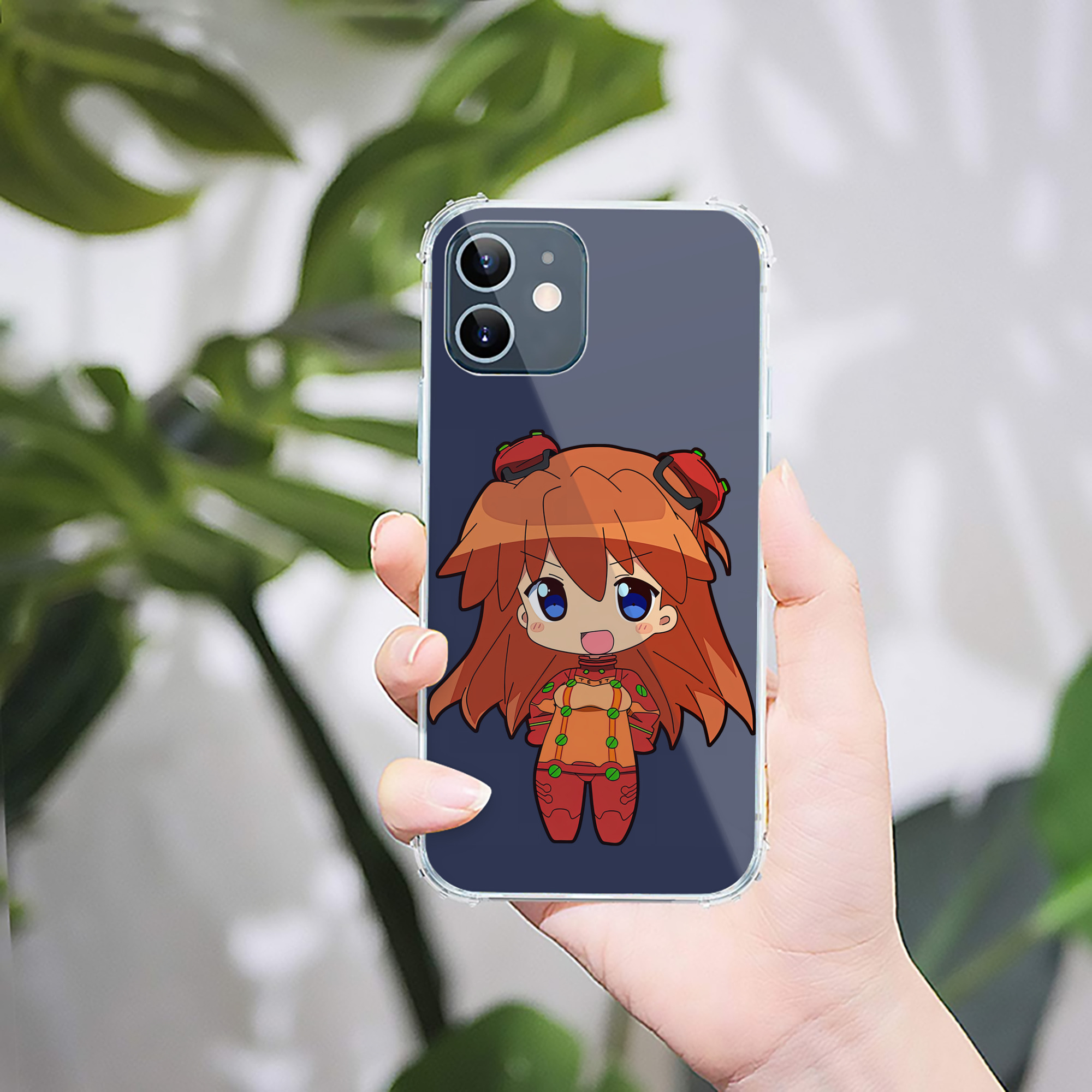 （画像用） EVA 新世紀エヴァンゲリオン 【iPhone 12シリーズ対応】透明スマホケース（クリアソフトケース）